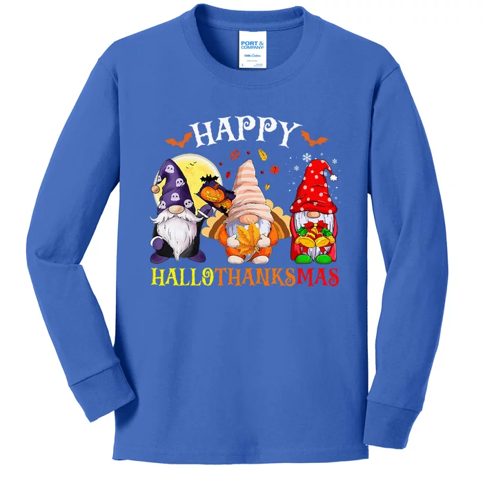 Happy Slapsgiving Funny Groovy Thanksgiving Turkey Christmas Kids Long Sleeve Shirt