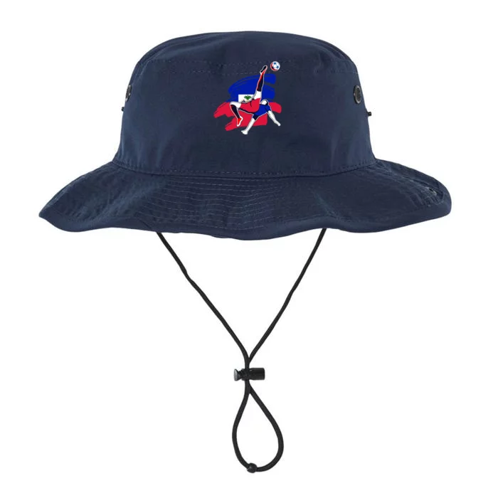 Haiti Soccer Fans Jersey Pride Proud Haitian Football Lovers Legacy Cool Fit Booney Bucket Hat