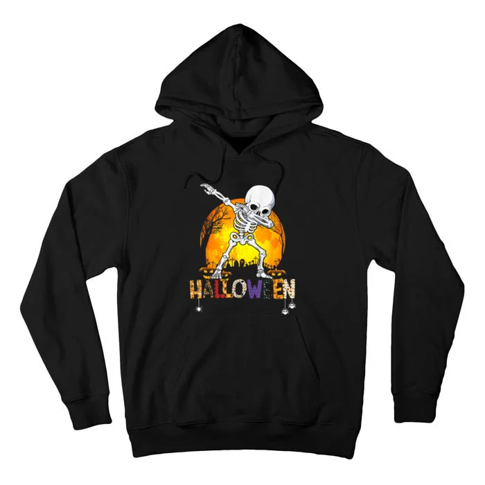 Halloween Shirts For Dabbing Skeleton Costume Tall Hoodie