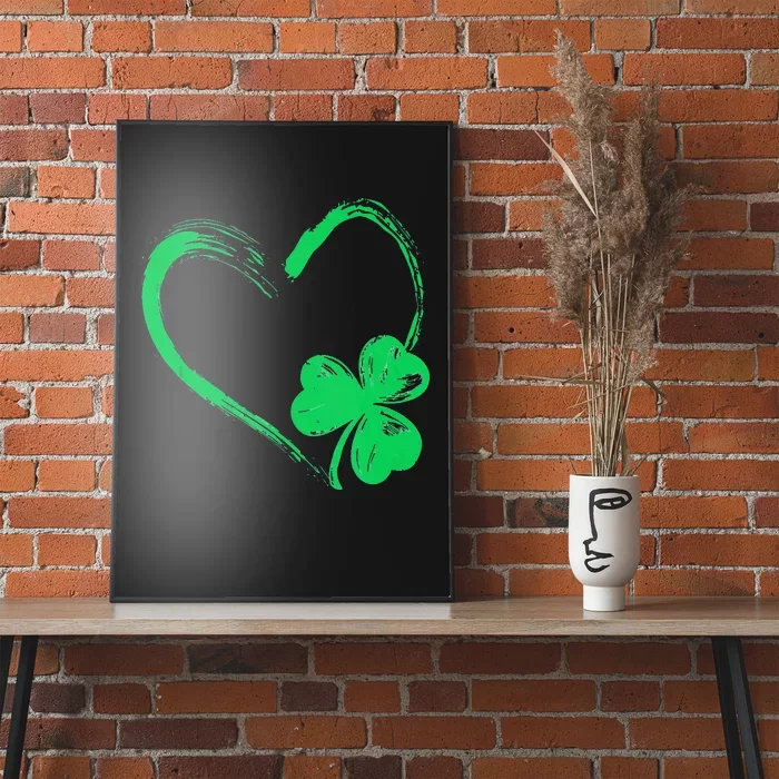Happy St Patricks Day Funny Shamrock With Cute Leprechaun  Poster for  Sale by BorysSereda