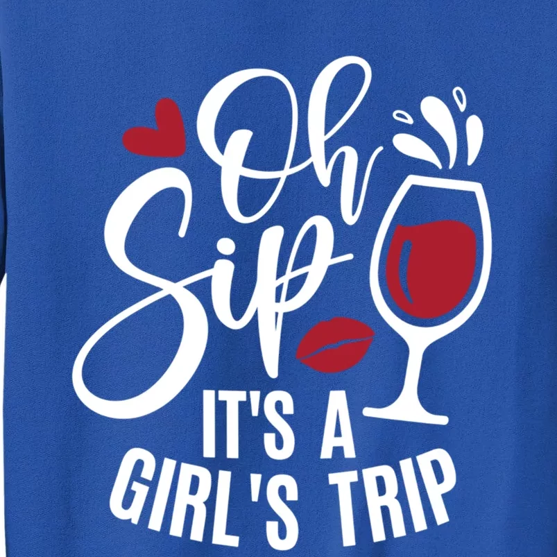 Hello Summer Family Vacation Oh Sip Its A Trip Gift Sweatshirt