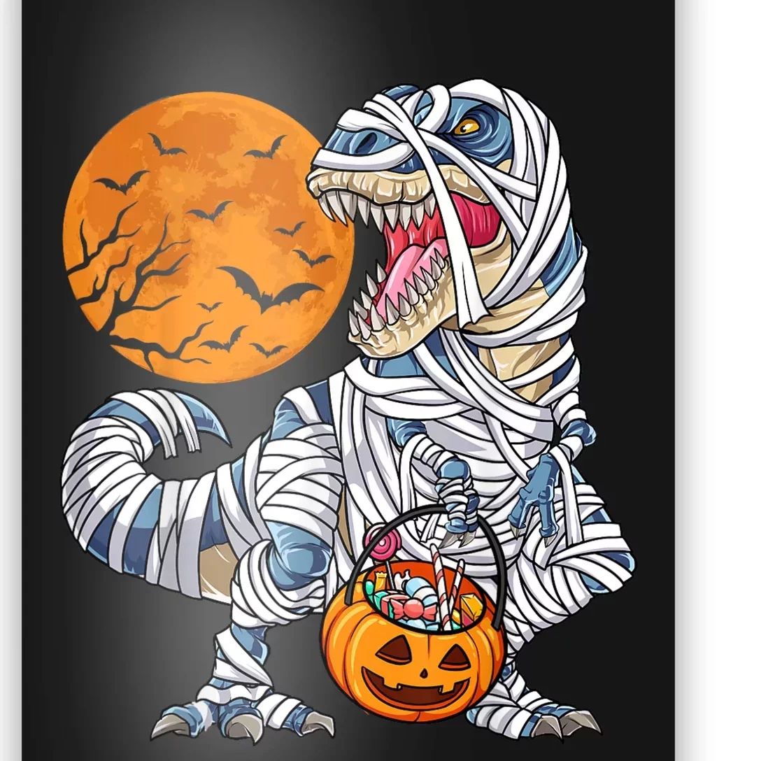 Halloween Shirts For Dinosaur T Rex Mummy Pumpkin Poster