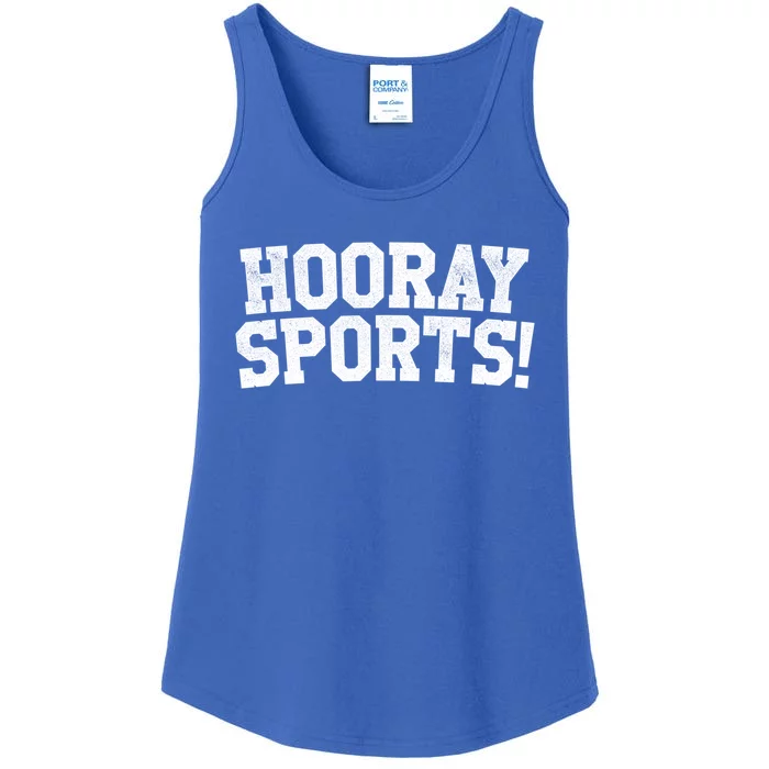 Hooray Sports! Funny Sports Cute Gift Ladies Essential Tank