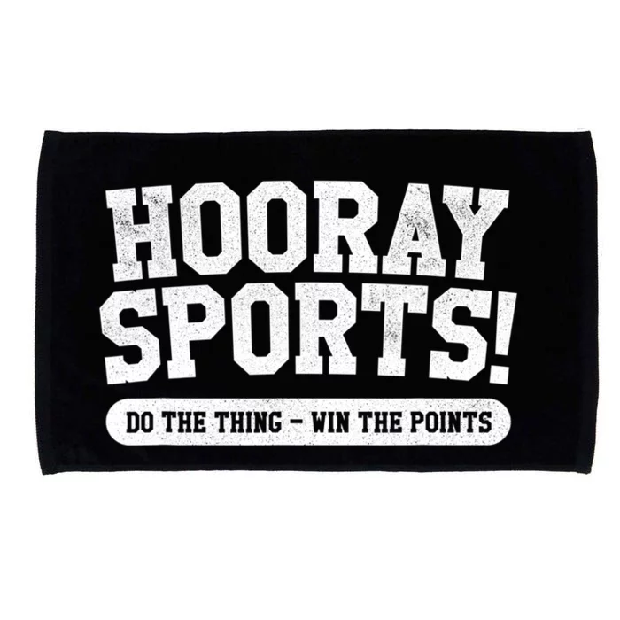 Hooray Sports! Funny Sports Great Gift Microfiber Hand Towel