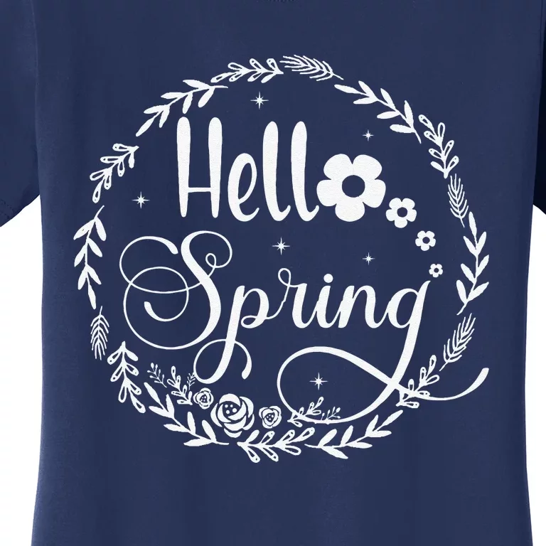 Hello Spring Flowers Sunshine Easter Day Women Costume Women's T-Shirt