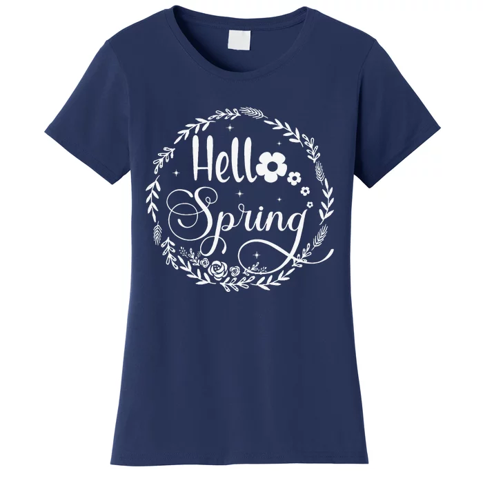 Hello Spring Flowers Sunshine Easter Day Women Costume Women's T-Shirt