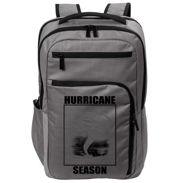 Hurricane Season Funny Retro Hurricane Impact Tech Backpack