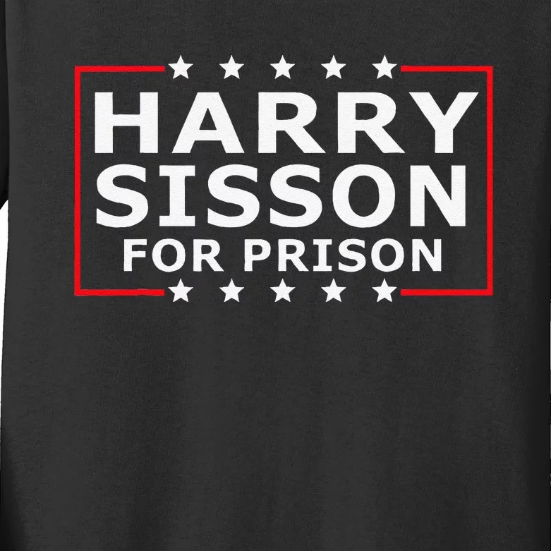 Harry Sisson For Prison Kids Long Sleeve Shirt