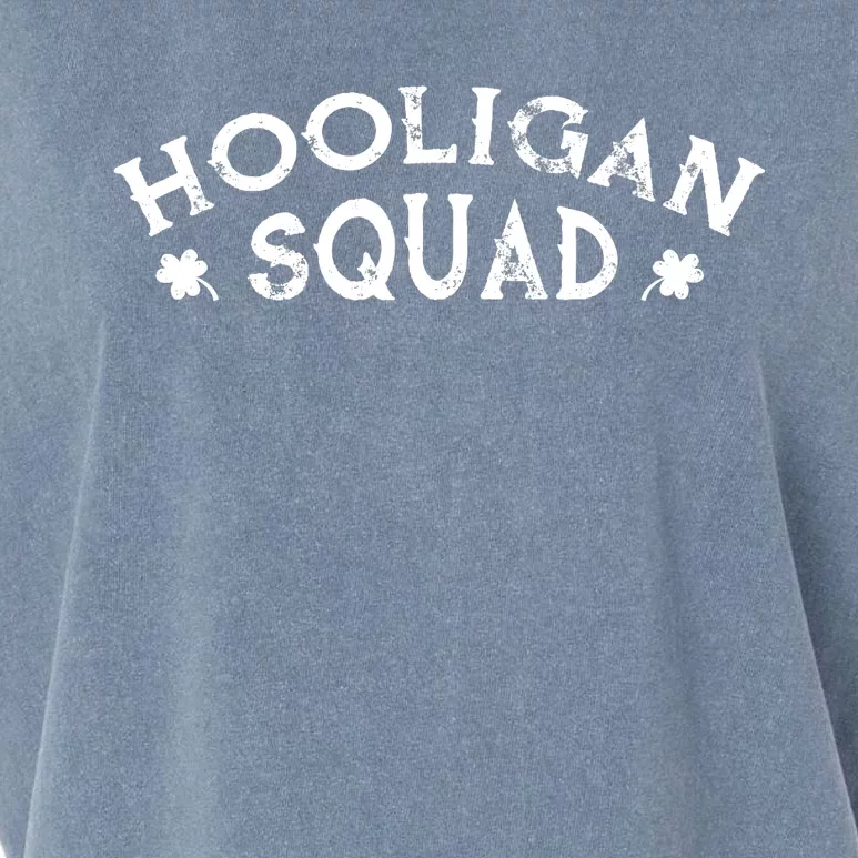 Hooligan Squad Funny St. Patrick's Day Irish Matching Group Garment-Dyed Women's Muscle Tee