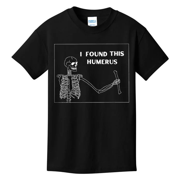 Humerus Skeleton Funny Halloween Kids T-Shirt