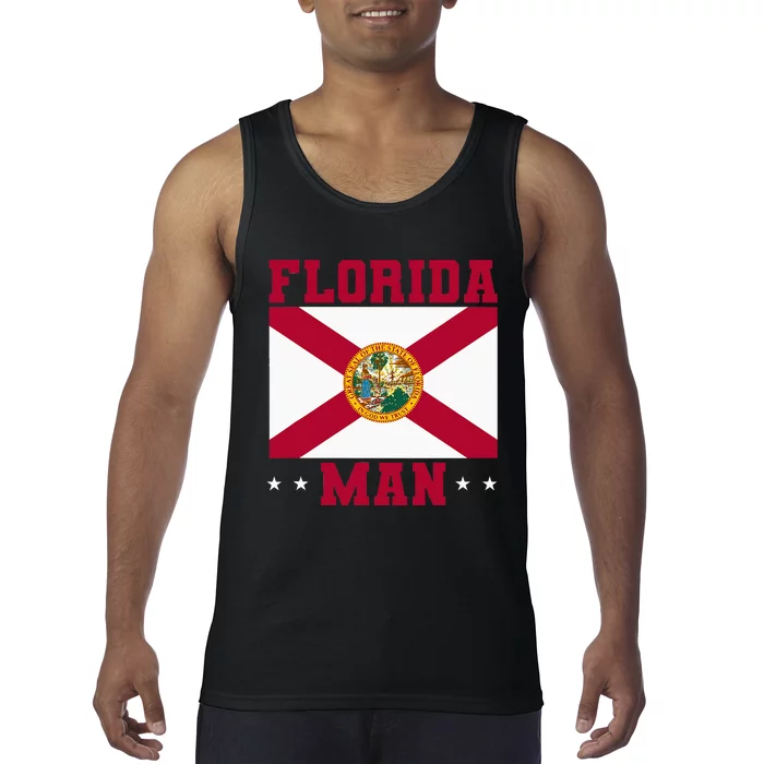 Home State Floridian Florida Man Tank Top