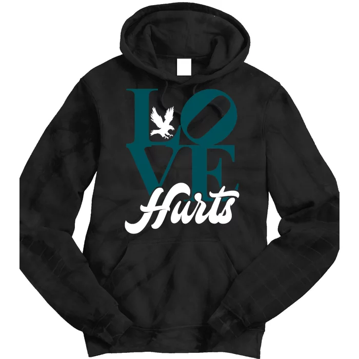 Hurts So Good Eagle_s Fan Love Hurts Eagle Fan Vintage Tie Dye Hoodie