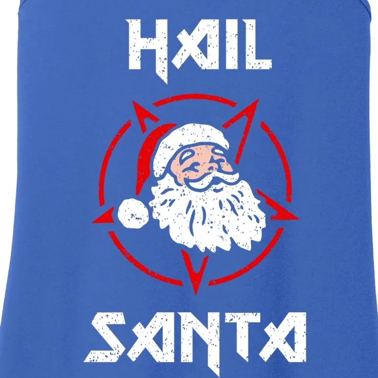 Hail Santa Gift Ladies Essential Tank