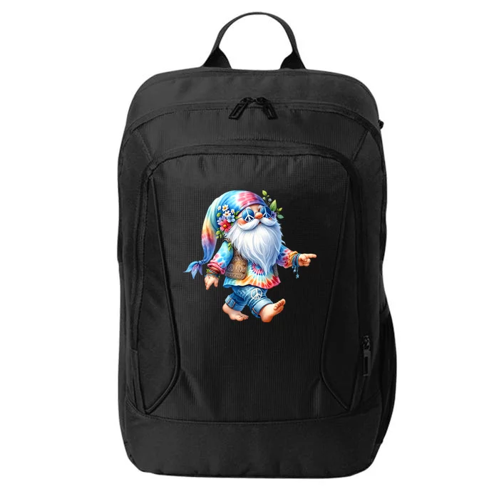 Hippie Santa Graphic For Christmas In July City Backpack