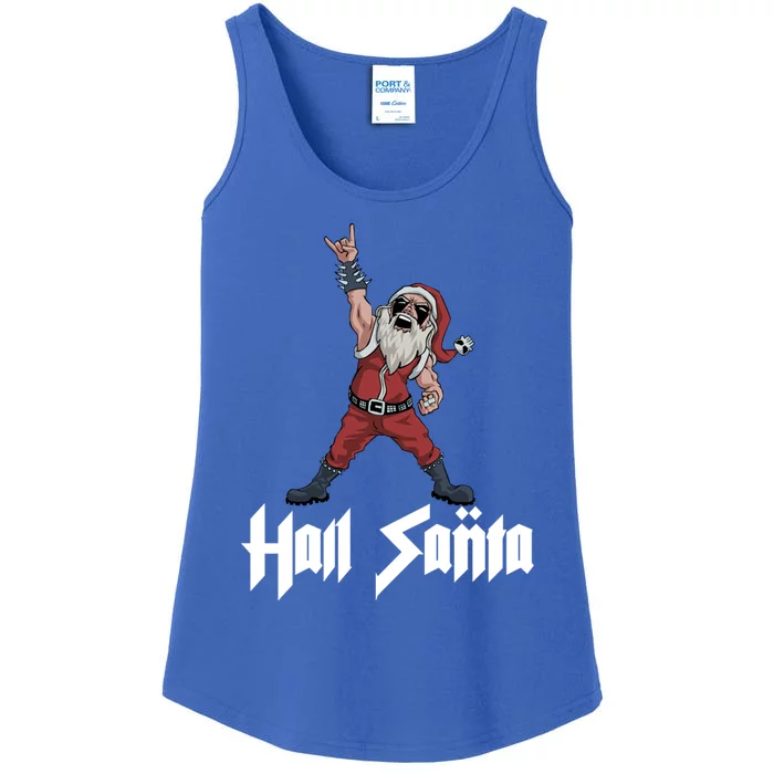 Hail Santa Gift Ladies Essential Tank