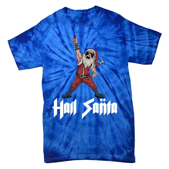 Hail Santa Gift Tie-Dye T-Shirt