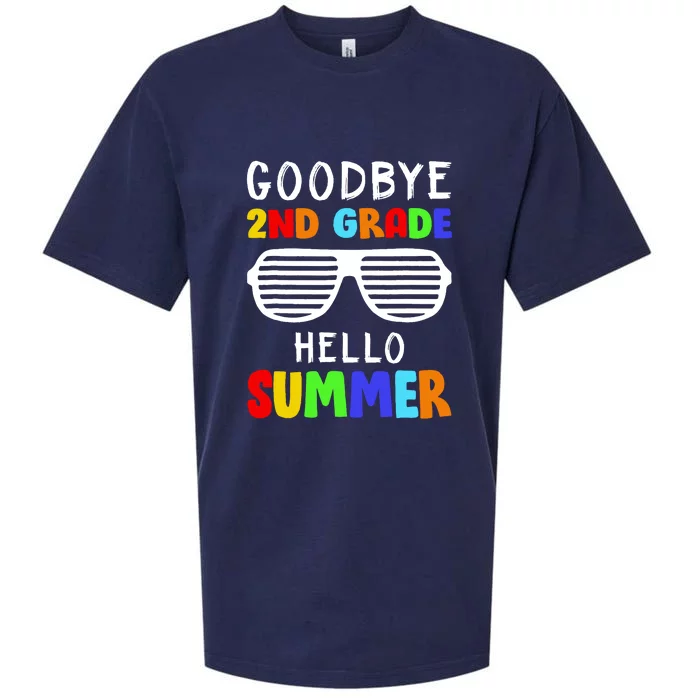 Hello Summer Goodbye 2nd Grade Cool Sueded Cloud Jersey T-Shirt