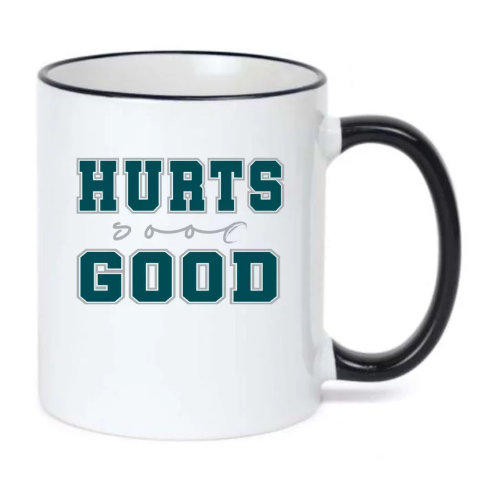 Hurts So Good Funny Meme Saying Graphic Apparel For Family Black Color Changing Mug