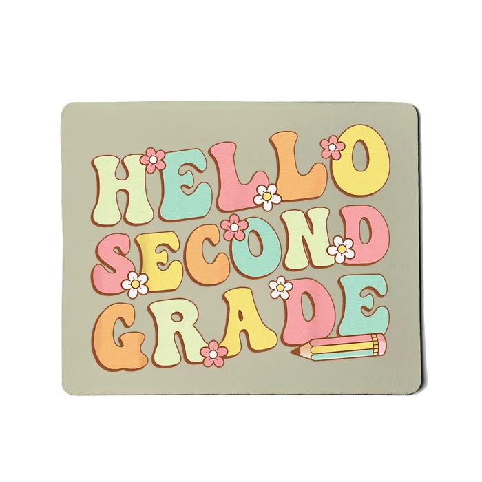 Hello Second Grade Team 2nd Grade Teacher Back School Mousepad