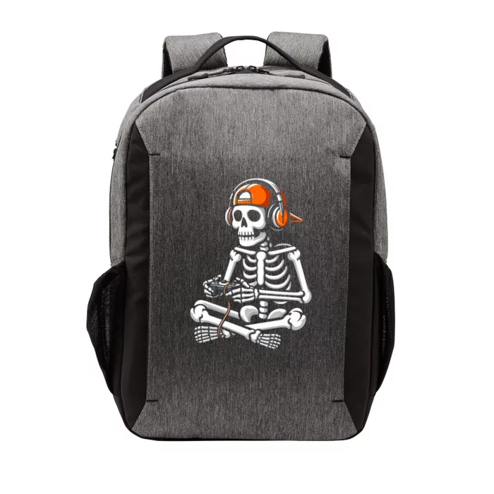 Halloween Skeleton Gamer Gaming Vector Backpack