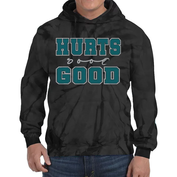 Hurts So Good Funny Meme Saying Graphic For Family Tie Dye Hoodie