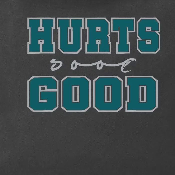 Hurts So Good Funny Meme Saying Graphic For Family Zip Tote Bag