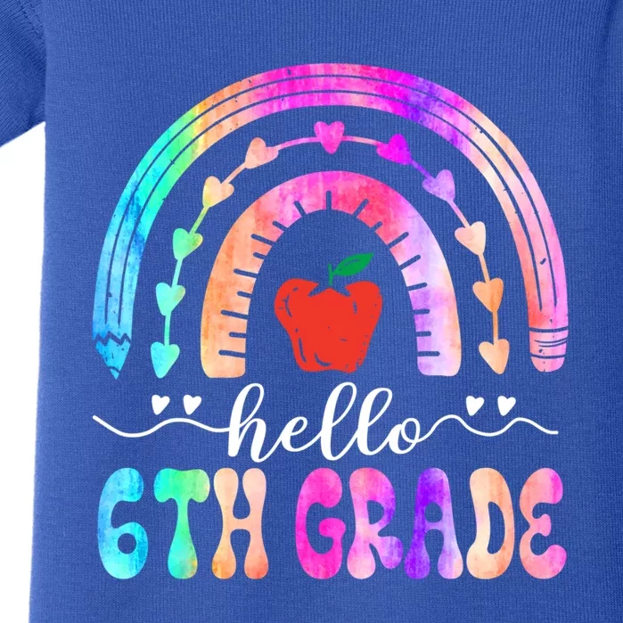 Hello Sixth Grade Back To School 6Th Grade Squad Teacher Great Gift Baby Bodysuit