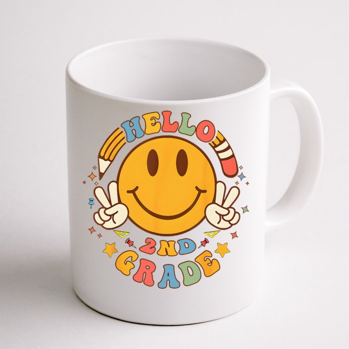 Hello Second Grade 2nd Grade Team Teachers Front & Back Coffee Mug