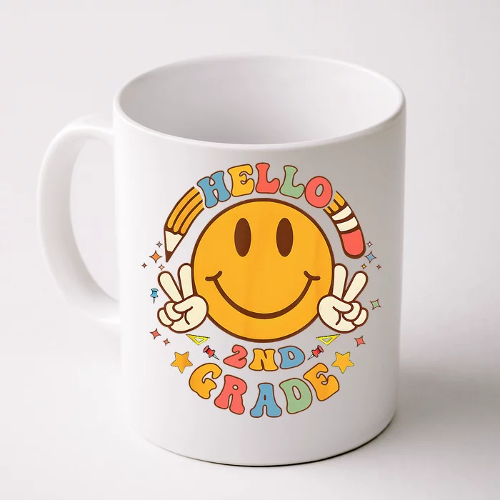 Hello Second Grade 2nd Grade Team Teachers Front & Back Coffee Mug