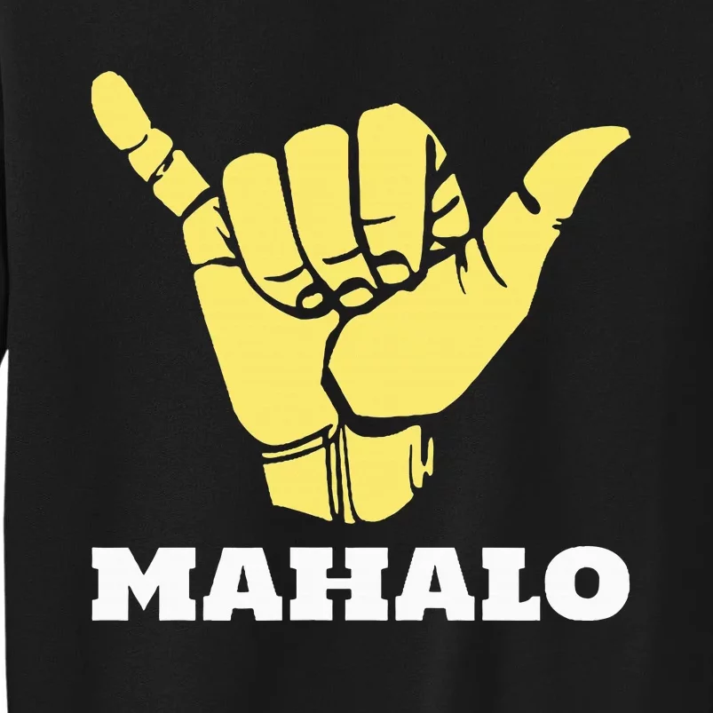 Hawaiian Shaka Gratitude Mahalo Sweatshirt