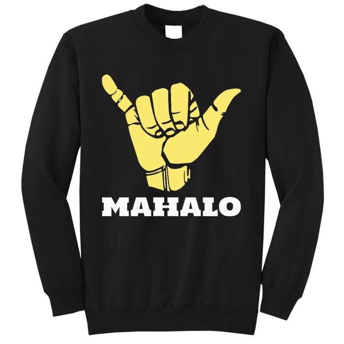 Hawaiian Shaka Gratitude Mahalo Sweatshirt