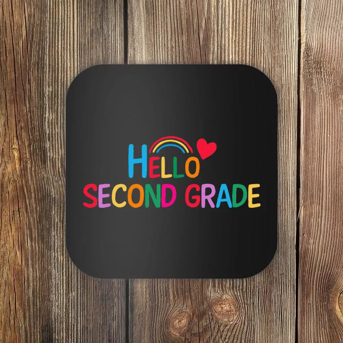 Hello Second Grade Team 2nd Grade Back To School Teacher Coaster