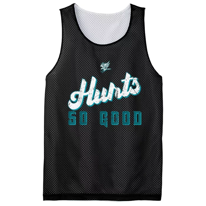 Hurts So Good Funny Quote Mesh Reversible Basketball Jersey Tank