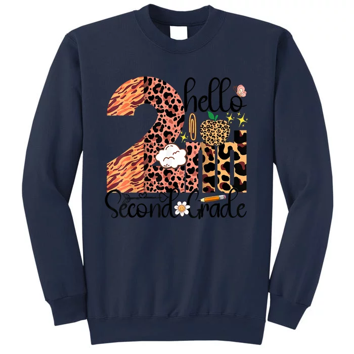 Hello Second Grade 2nd Grade Back To School Teacher Sweatshirt