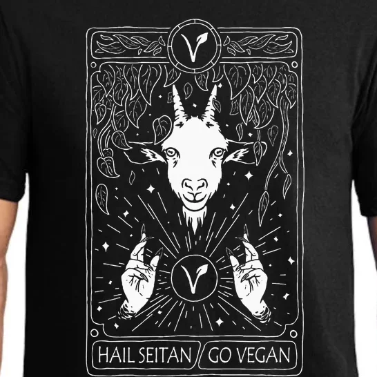 Hail Seitan Go Vegan Pajama Set