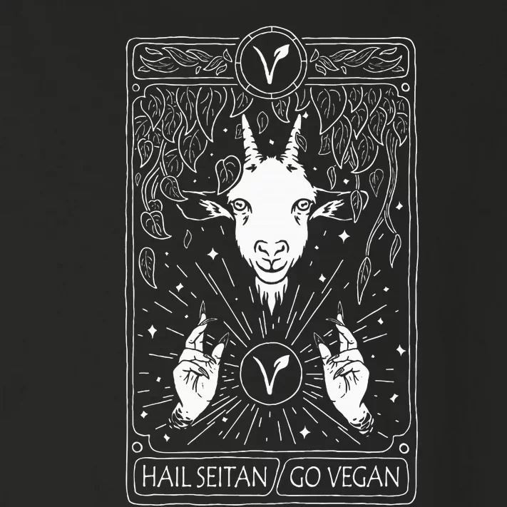 Hail Seitan Go Vegan Toddler Long Sleeve Shirt