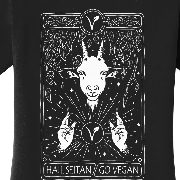 Hail Seitan Go Vegan Women's T-Shirt