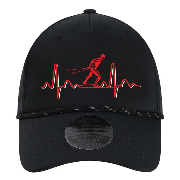 Heartbeat Skiing Great Gift Performance The Dyno Cap