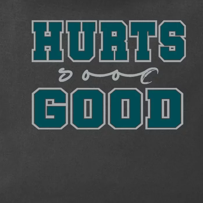 Hurts So Good Funny Meme Saying Graphic For Family Zip Tote Bag