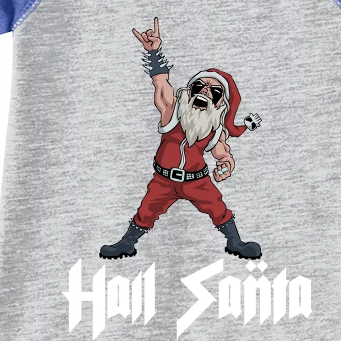 Hail Santa Gift Infant Baby Jersey Bodysuit