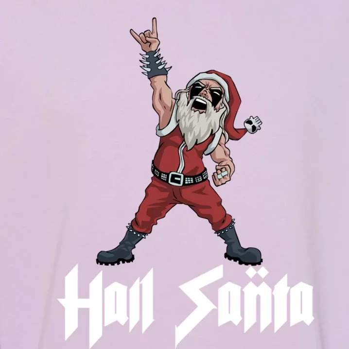 Hail Santa Gift Garment-Dyed Sweatshirt