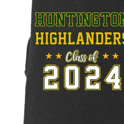 High School Huntington Highlanders Class Of 2024 Doggie 3-End Fleece Hoodie