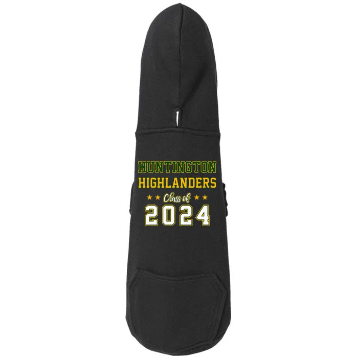 High School Huntington Highlanders Class Of 2024 Doggie 3-End Fleece Hoodie