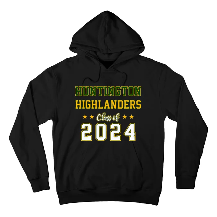 High School Huntington Highlanders Class Of 2024 Hoodie