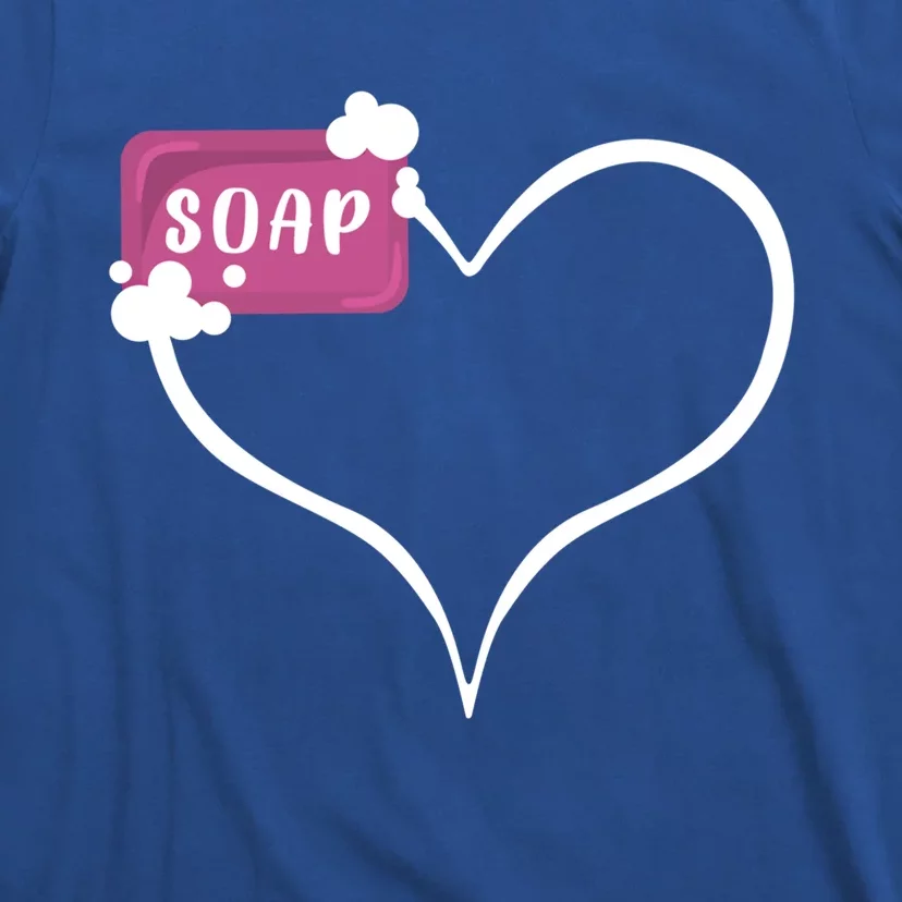 Handmade Soap Heart Soap Maker Cute Soap Making Gift T-Shirt