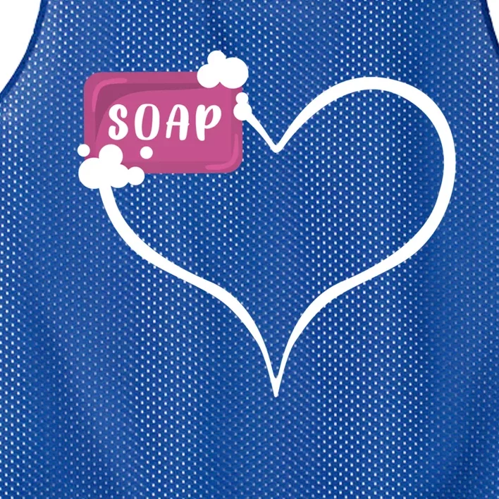 Handmade Soap Heart Soap Maker Cute Soap Making Gift Mesh Reversible Basketball Jersey Tank