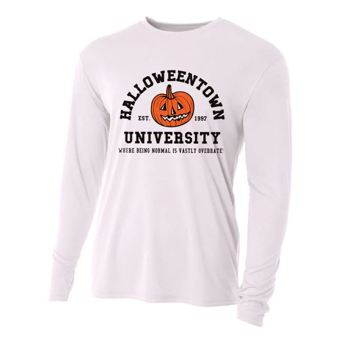 Halloween School Halloween University Cooling Performance Long Sleeve Crew