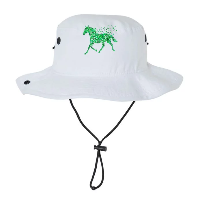 Horse Shamrock Horseback Riding Equestrian Meaningful Gift Patrick Day Gift Legacy Cool Fit Booney Bucket Hat