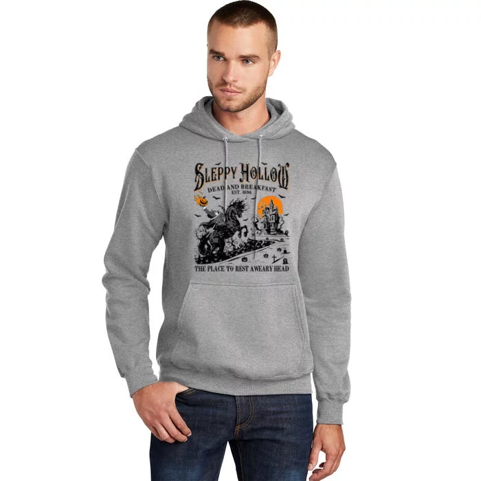 Halloween Sleepy Hollow Dead And Breakfast Tall Hoodie