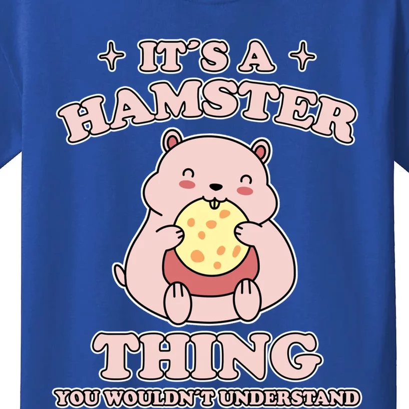 Hamster Saying Hamster Lovers Biscuits Hamster Gift Kids T-Shirt